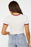 Women's Cropped Ringer T-Shirt