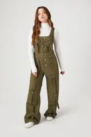 Women's Utility Cargo Jumpsuit in Cypress Small