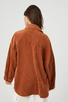 Women's Corduroy Drop-Shoulder Shacket