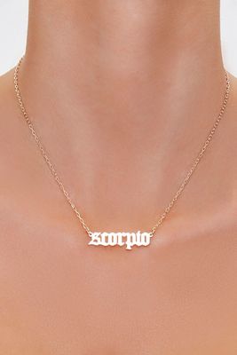 Women's Zodiac Pendant Necklace