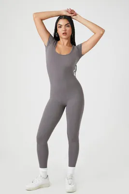 Women's Seamless Short-Sleeve Jumpsuit