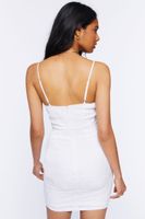 Women's Sweetheart Bodycon Mini Dress in White Large