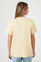 Women's Sweet Thing Deer Graphic T-Shirt Tan