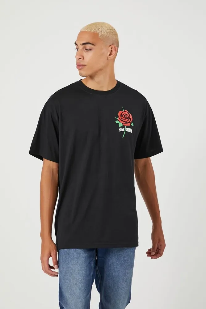 forever 21 mens rose shirt