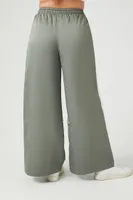 Women's Side-Striped Wide-Leg Pants