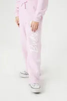 Girls Barbie Wide-Leg Pants (Kids) in Pink, 9/10