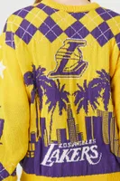 Women's Los Angeles Lakers Graphic Sweater in Purple, XS