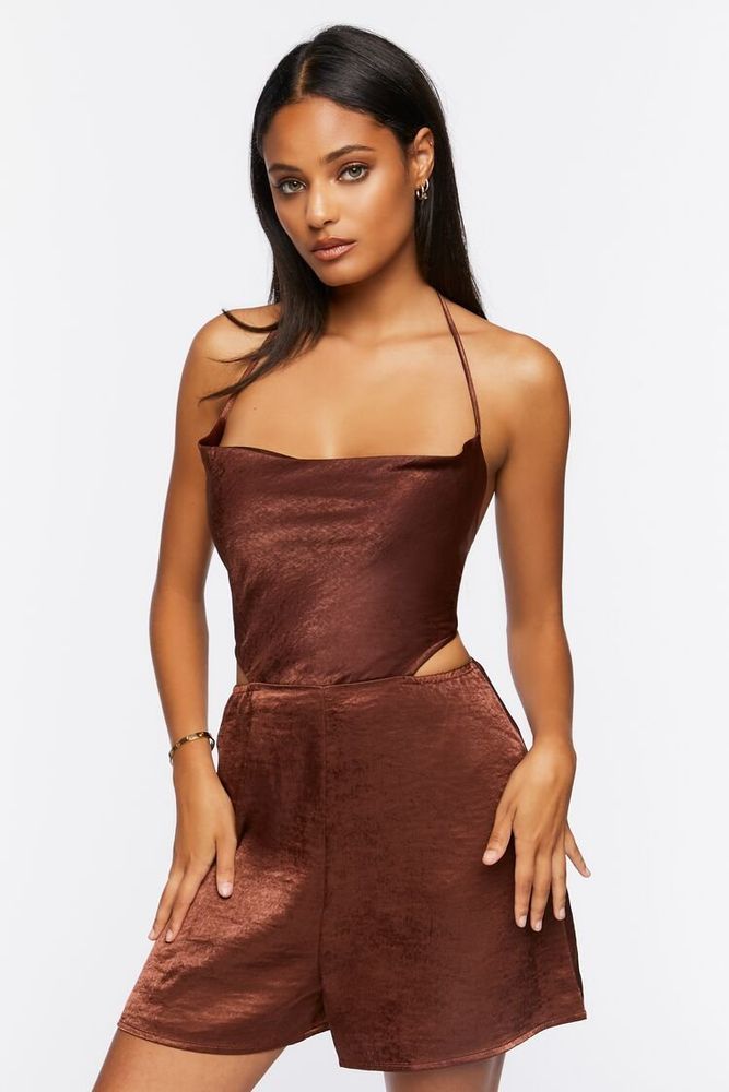 cutout romper womens