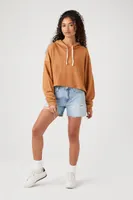 Women's Drop-Sleeve Hooded Top Rust