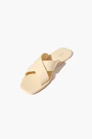 Women's Crisscross Square-Toe Sandals