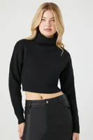 Women's Ribbed Turtleneck Sweater