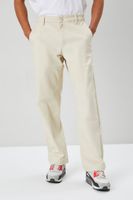 Men Pocket Slim-Fit Pants in Khaki, 31