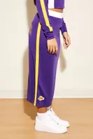 Women's Los Angeles Lakers Midi Skirt in Purple Medium