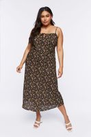 Women's Floral Print Maxi Dress