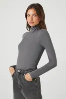 Women's Fitted Mock Neck Bodysuit