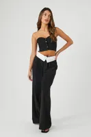 Women's Cropped Sweetheart Tube Top