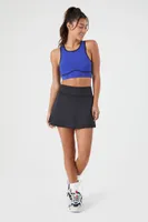 Women's Sculpting Sports Bra in Blue Jewel/Black Small