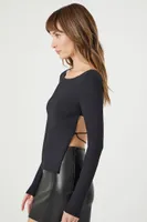 Women's Crisscross Open-Back Top