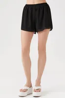 Women's Chiffon High-Rise Shorts Medium