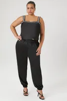 Women's High-Rise Joggers Black,