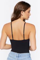 Women's Seamless Cami Bodysuit in Black Medium