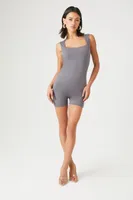 Women's Square-Neck Tank Romper