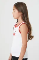 Girls Hello Kitty Tank Top (Kids) Cream,