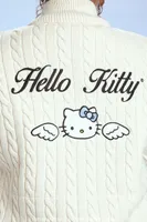 Women's Angel Hello Kitty Vest in Cream, 1X