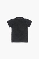 Girls Cotton Polo Shirt (Kids) in Black, 5/6