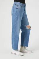 Women's Stretch-Denim 90s-Fit Jeans in Medium Denim, 27