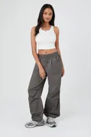 Women's Ribbed Half-Zip Cropped Tank Top