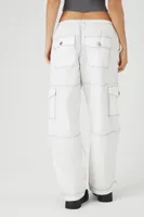 Women's Poplin Cargo Pants