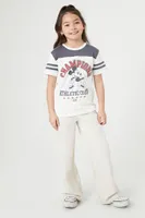 Girls Wide-Leg Utility Pants (Kids) 13/14