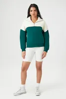 Women's Fleece Colorblock Pullover