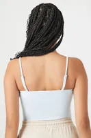 Women's Velour Cami Bodysuit