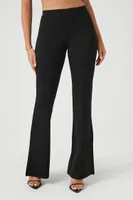 Women's Split-Hem Flare Leggings