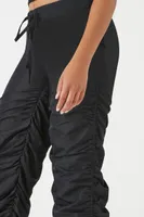 Women's Ruched Drawstring Joggers