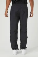 Men Toggle Drawstring Cargo Joggers