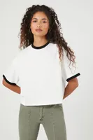 Women's Dropped-Sleeve Ringer T-Shirt