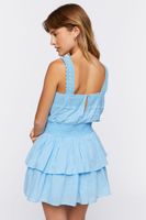 Women's Ruffled Tiered Mini Dress