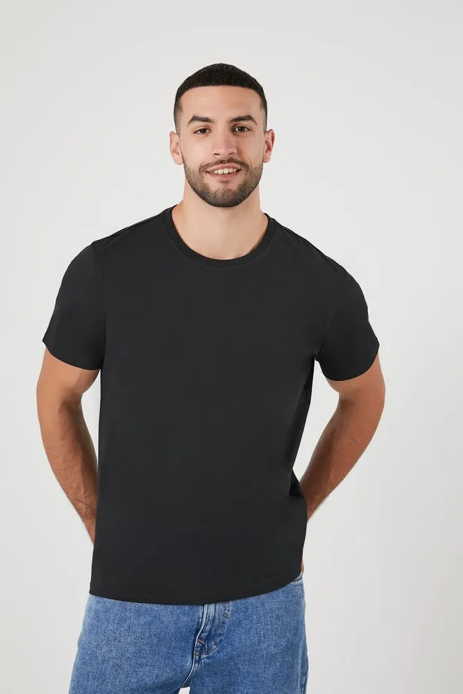 Men Organically Grown Cotton Crew T-Shirt