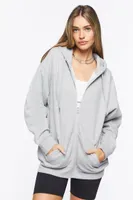 Women's Fleece Zip-Up Hoodie Medium