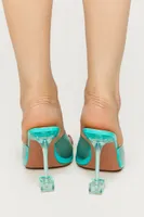 Women's Vinyl Spool Heels Mint,