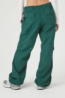 Women's Toggle Drawstring Joggers in Hunter Green Medium