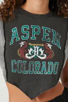 Women's Fleece Colorado Graphic Cropped Tee