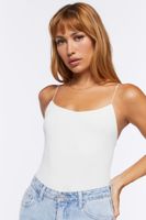 Women's Seamless Cami Bodysuit in Vanilla, M/L