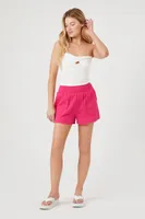 Women's Textured Pull-On Shorts