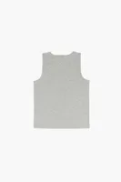 Kids Tank Top (Girls + Boys) in Heather Grey, 13/14