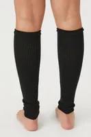 Ribbed Knit Leg Warmers