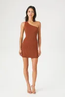 Women's Contour One-Shoulder Mini Dress